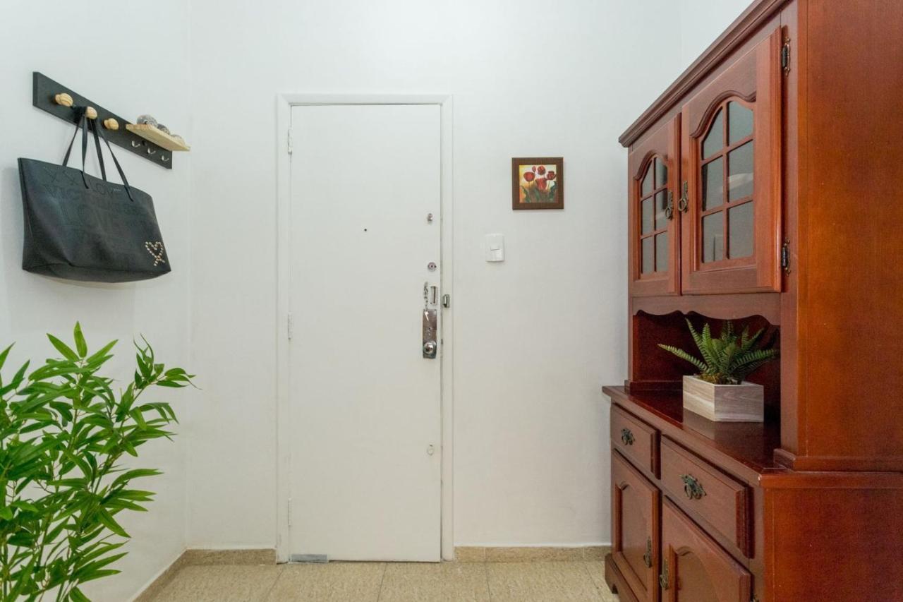 Conforto E Relax, Caminhando Para A Praia De Copacabana, Quarto E Sala, Completo, Com Wi Fi, Cozinha, Ar Condicionado Rio de Janeiro Eksteriør billede